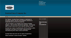Desktop Screenshot of izurietafenceco.com